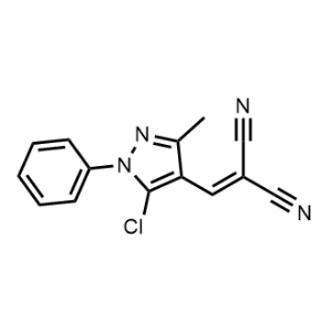 2-((5-Chloro-3-methyl-1-phenyl-1h-pyrazol-4-yl)methylene)malononitrile|CS-0304971