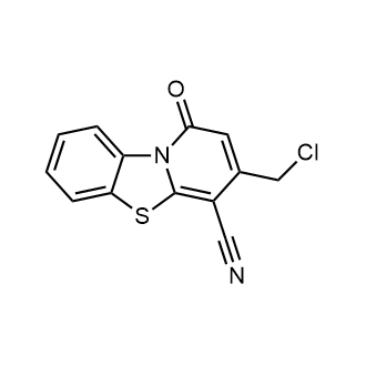 3-(Chloromethyl)-1-oxo-1h-benzo[4,5]thiazolo[3,2-a]pyridine-4-carbonitrile|CS-0304983