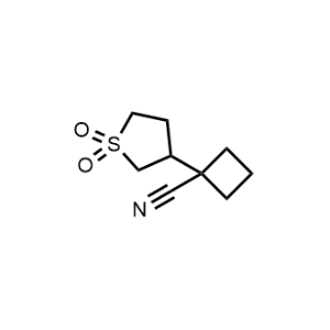 1-(1,1-Dioxidotetrahydrothiophen-3-yl)cyclobutane-1-carbonitrile|CS-0305054
