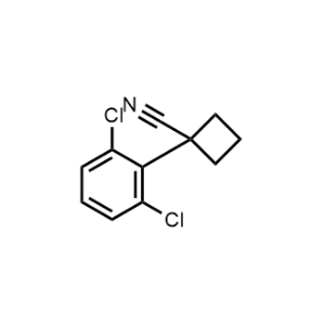 1-(2,6-Dichlorophenyl)cyclobutane-1-carbonitrile|CS-0305059