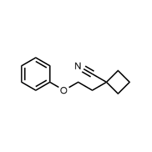 1-(2-Phenoxyethyl)cyclobutane-1-carbonitrile|CS-0305108