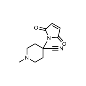 4-(2,5-Dioxo-2,5-dihydro-1h-pyrrol-1-yl)-1-methylpiperidine-4-carbonitrile|CS-0305114