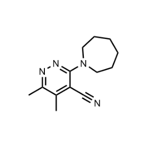 3-(Azepan-1-yl)-5,6-dimethylpyridazine-4-carbonitrile|CS-0305128