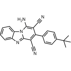 1-Amino-3-(4-(tert-butyl)phenyl)benzo[4,5]imidazo[1,2-a]pyridine-2,4-dicarbonitrile|CS-0305142
