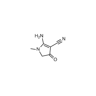 2-Amino-1-methyl-4-oxo-4,5-dihydro-1h-pyrrole-3-carbonitrile|CS-0305166