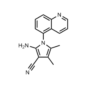 2-Amino-4,5-dimethyl-1-(quinolin-5-yl)-1h-pyrrole-3-carbonitrile|CS-0305167
