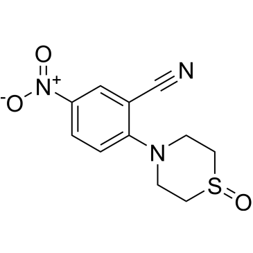 5-Nitro-2-(1-oxidothiomorpholino)benzonitrile|CS-0305237