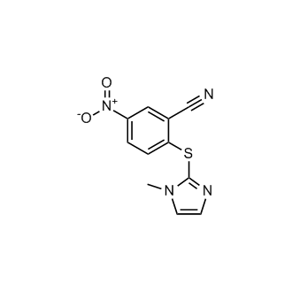 2-((1-Methyl-1h-imidazol-2-yl)thio)-5-nitrobenzonitrile|CS-0305242