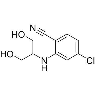4-Chloro-2-((1,3-dihydroxypropan-2-yl)amino)benzonitrile|CS-0305316