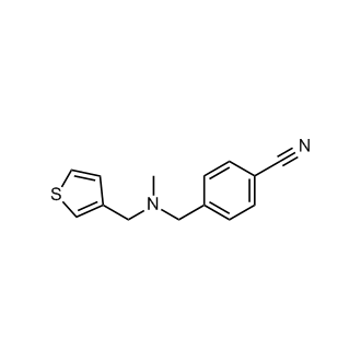 4-((Methyl(thiophen-3-ylmethyl)amino)methyl)benzonitrile|CS-0305324