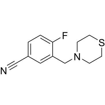 4-Fluoro-3-(thiomorpholinomethyl)benzonitrile|CS-0305357