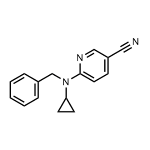 6-(Benzyl(cyclopropyl)amino)nicotinonitrile|CS-0305362