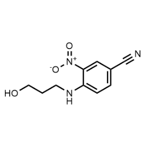 4-((3-Hydroxypropyl)amino)-3-nitrobenzonitrile|CS-0305406