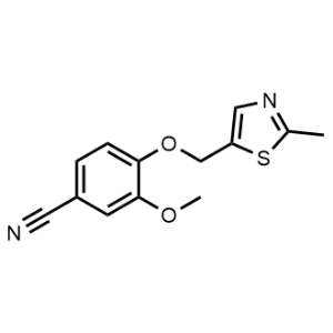 3-Methoxy-4-((2-methylthiazol-5-yl)methoxy)benzonitrile|CS-0305420
