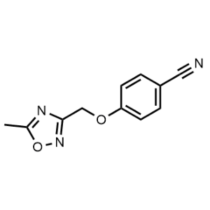 4-((5-Methyl-1,2,4-oxadiazol-3-yl)methoxy)benzonitrile|CS-0305425