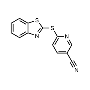 6-(Benzo[d]thiazol-2-ylthio)nicotinonitrile|CS-0305441