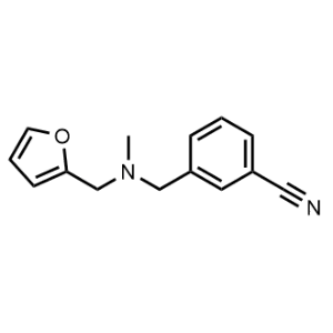 3-(((Furan-2-ylmethyl)(methyl)amino)methyl)benzonitrile|CS-0305463