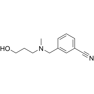3-(((3-Hydroxypropyl)(methyl)amino)methyl)benzonitrile|CS-0305464