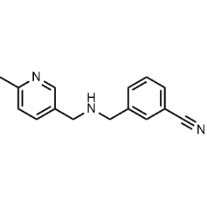 3-((((6-Methylpyridin-3-yl)methyl)amino)methyl)benzonitrile|CS-0305486