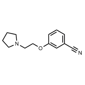 3-(2-(Pyrrolidin-1-yl)ethoxy)benzonitrile|CS-0305528