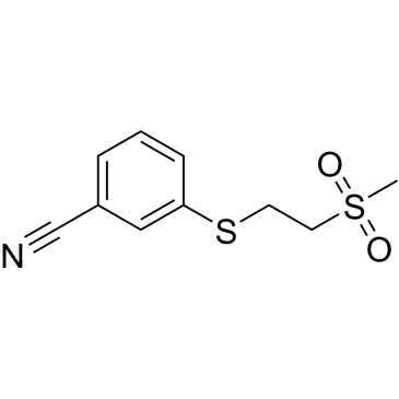 3-((2-(Methylsulfonyl)ethyl)thio)benzonitrile|CS-0305532