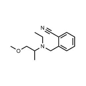 2-((Ethyl(1-methoxypropan-2-yl)amino)methyl)benzonitrile|CS-0305537
