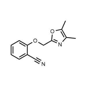 2-((4,5-Dimethyloxazol-2-yl)methoxy)benzonitrile|CS-0305550