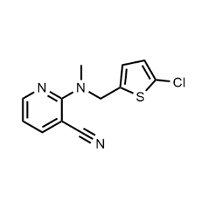 2-(((5-Chlorothiophen-2-yl)methyl)(methyl)amino)nicotinonitrile|CS-0305554