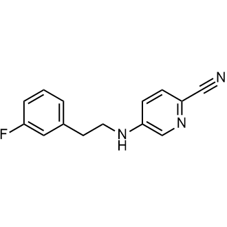 5-((3-Fluorophenethyl)amino)picolinonitrile|CS-0305578