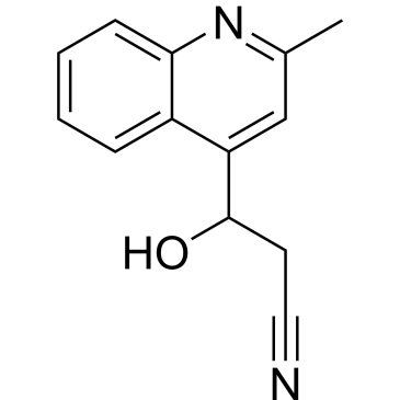 3-Hydroxy-3-(2-methylquinolin-4-yl)propanenitrile|CS-0305683