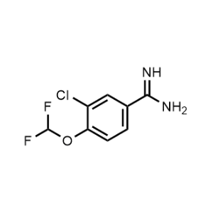3-Chloro-4-(difluoromethoxy)benzimidamide|CS-0305982