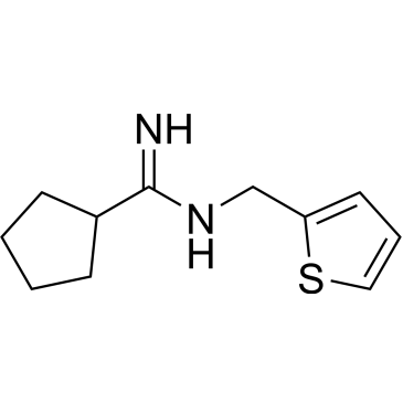N-(Thiophen-2-ylmethyl)cyclopentanecarboximidamide|CS-0306025