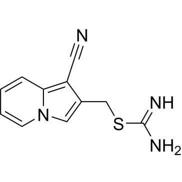 (1-Cyanoindolizin-2-yl)methyl carbamimidothioate|CS-0306122