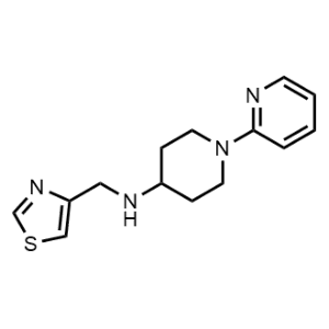 1-(Pyridin-2-yl)-N-(thiazol-4-ylmethyl)piperidin-4-amine|CS-0306167
