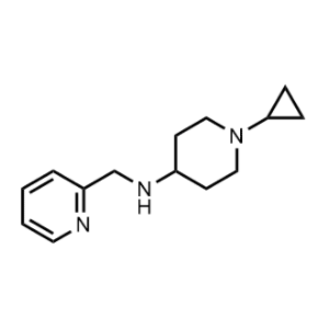 1-Cyclopropyl-N-(pyridin-2-ylmethyl)piperidin-4-amine|CS-0306172