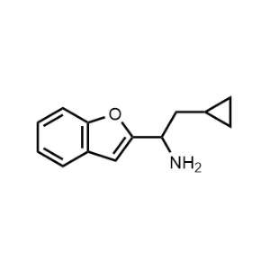 1-(Benzofuran-2-yl)-2-cyclopropylethan-1-amine|CS-0306260