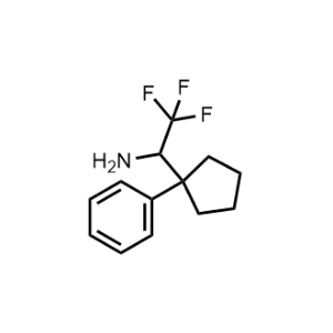 2,2,2-Trifluoro-1-(1-phenylcyclopentyl)ethan-1-amine|CS-0306280
