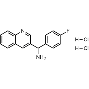 (4-Fluorophenyl)(quinolin-3-yl)methanamine dihydrochloride|CS-0306371