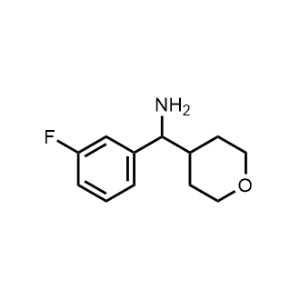 (3-Fluorophenyl)(tetrahydro-2h-pyran-4-yl)methanamine|CS-0306399