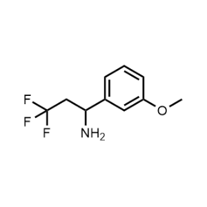 3,3,3-Trifluoro-1-(3-methoxyphenyl)propan-1-amine|CS-0306403