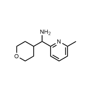 (6-Methylpyridin-2-yl)(tetrahydro-2h-pyran-4-yl)methanamine|CS-0306461