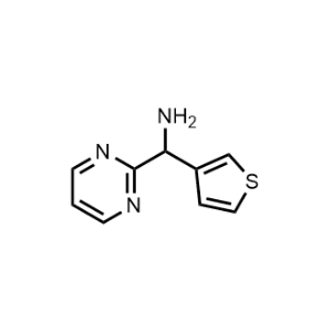 Pyrimidin-2-yl(thiophen-3-yl)methanamine|CS-0306475