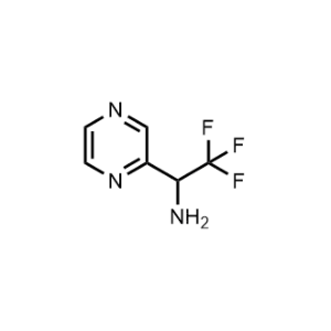 2,2,2-Trifluoro-1-(pyrazin-2-yl)ethan-1-amine|CS-0306482