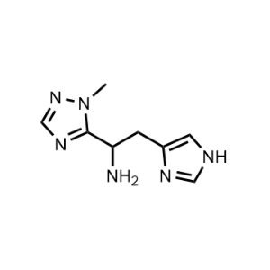 2-(1h-Imidazol-4-yl)-1-(1-methyl-1h-1,2,4-triazol-5-yl)ethan-1-amine|CS-0306485