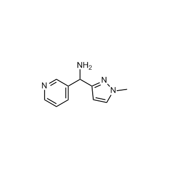 (1-Methyl-1h-pyrazol-3-yl)(pyridin-3-yl)methanamine|CS-0306488