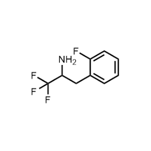 1,1,1-Trifluoro-3-(2-fluorophenyl)propan-2-amine|CS-0306591