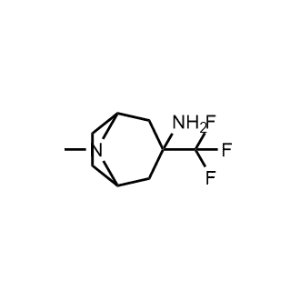 8-Methyl-3-(trifluoromethyl)-8-azabicyclo[3.2.1]octan-3-amine|CS-0306706