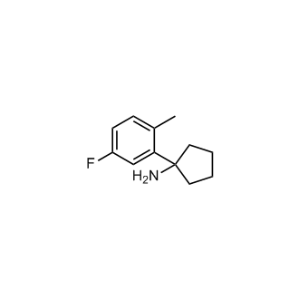 1-(5-Fluoro-2-methylphenyl)cyclopentan-1-amine|CS-0306747