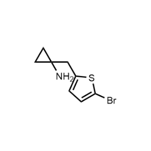 1-((5-Bromothiophen-2-yl)methyl)cyclopropan-1-amine|CS-0306899
