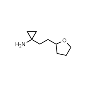 1-(2-(Tetrahydrofuran-2-yl)ethyl)cyclopropan-1-amine|CS-0306947